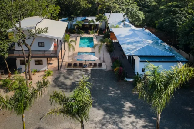Aerial View of 2 Blue Moons Property 2