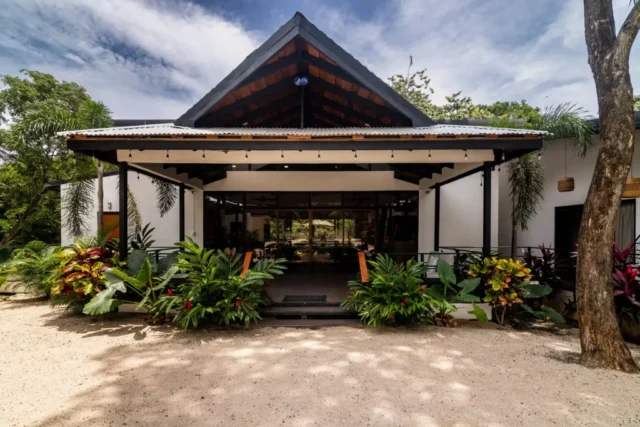 Front side of communal kitchen