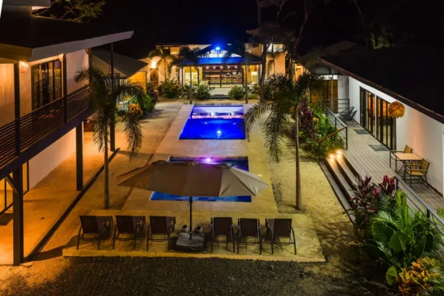 Aerial View of 2 Blue Moons Property4